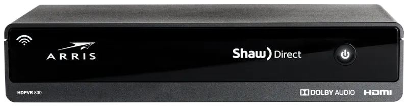 Shaw Direct Arris HDPVR 830 with HDMI and Dolby Audio