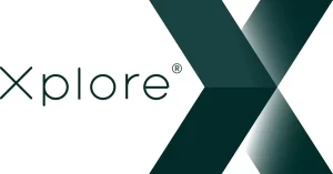 Xplore text with a large X at the end.