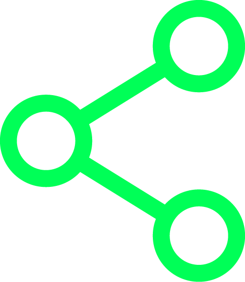 Green share link.